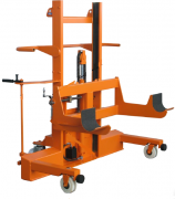 Vierwege-Hochhubwagen zum Wechseln von Druckwalzen 